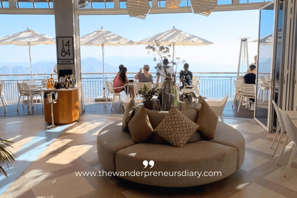 Dining Above the Clouds: Lunch at 1484 by Puro in Ras Al&nbsp;Khaimah